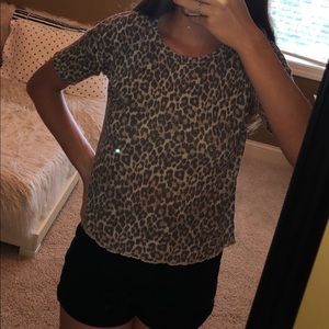 American Eagle Cheetah T-Shirt